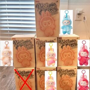 New Labubu Big Into Energy 6 Blind Boxes: 2 Love, Happiness, 2 Loyalty, Hope